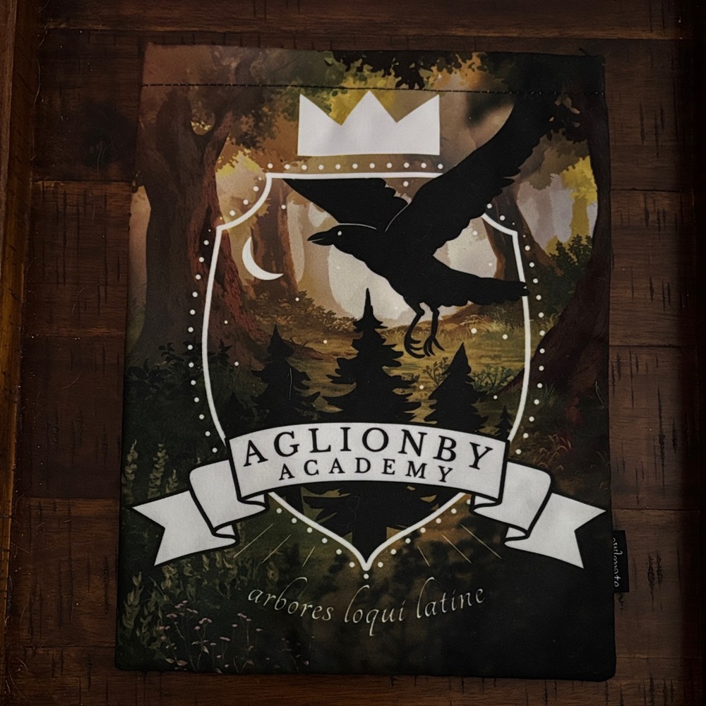 Aglionby Academy Forest Themed Book Sleeve